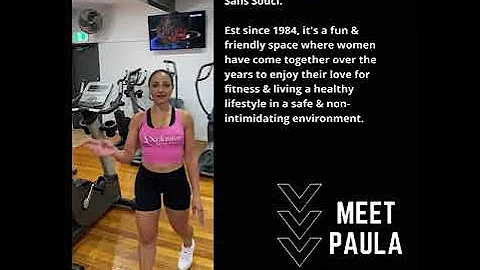 Meet Paula, gym owner at Xclusive Female Fitness, ...