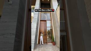 घर ने कर दिया ना दीवाना ❤️ |  Luxurious Villa Design in India. luxuryhomes housedesign shorts