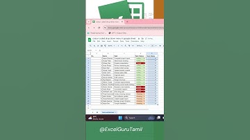 Color Coded Dropdowns in Google Sheets: Quick Tutorial! 🎨📝