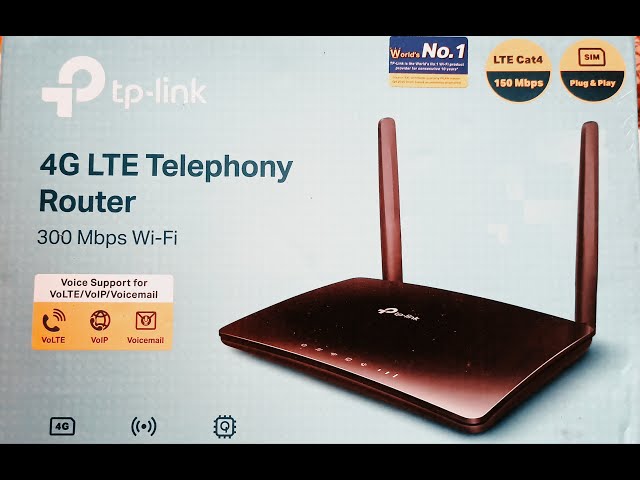 Routeur WiFi mobile 4G LTE TP-Link TL-MR6500v