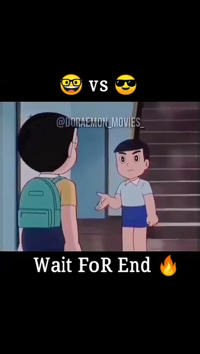 First benchers vs Backbenchers NobiTa Vs Dekisugi || DoremoN NobiTa FunnY Whatsapp status ||