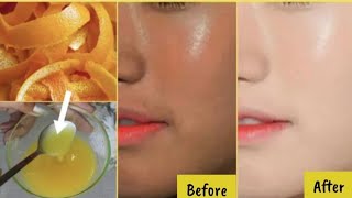 Amazing Benefits of Orange Peel Powder for Skin Lightening & Brightening | Skin Glowing Secret