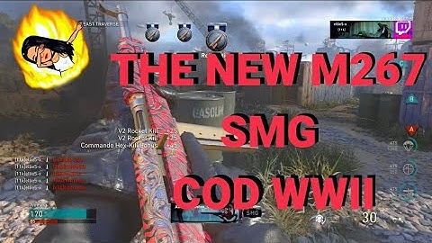 THE NEW DLC  M267 SMG COD WWII (WORLDS 1ST V2)