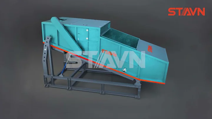 STAVN Garbage Separation Machine - Ballistic Separator