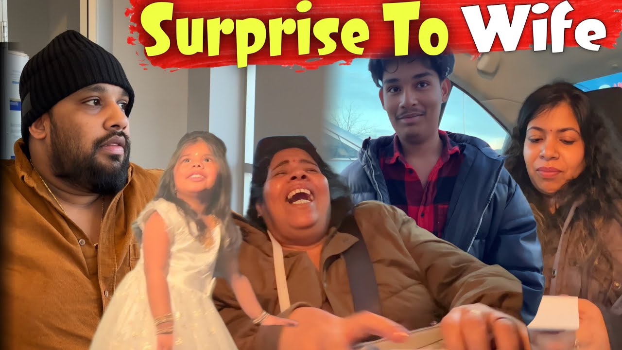 Wife-க்கு நான் கொடுத்த Surprise😍🇨🇦 | Prank Or Surprise- Atputham 