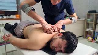 Magic Fast Hands ASMR Back Massage Experience on ASMR Table