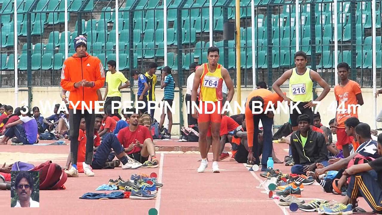 Long Jump Men's Elakkiyadasan wins Silver 89th Tamil Nadu State Senior