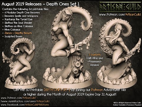 Artisan Guild Patreon Zixrya The Depths Beauty 