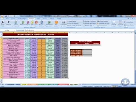 Curso Simplesmente Excel Avançado - Aula 05 - Nomear área