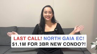 $1.1M for a NEW 3BR?! | UPDATED North Gaia [Yishun EC] Review