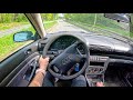 1995 Audi A4 B5 [1.6 I 101 hp] |0-100| POV Test Drive #2055 Joe Black