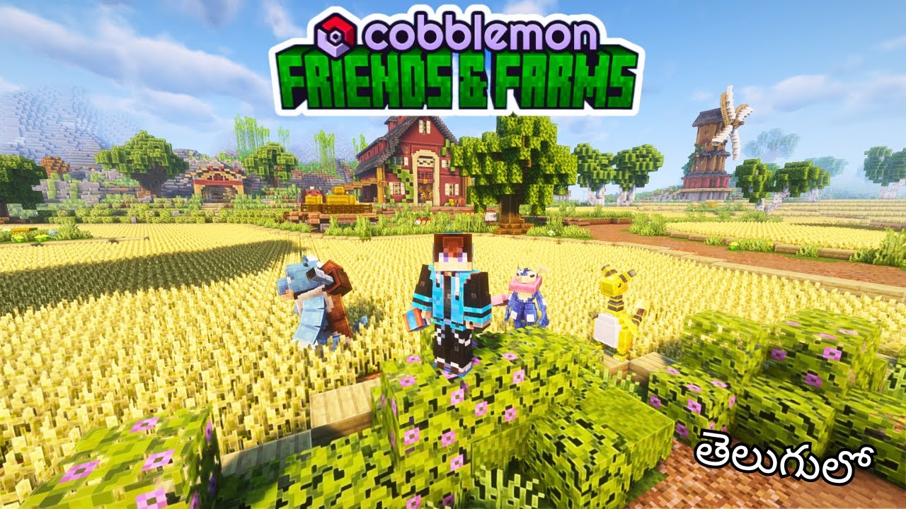 A new Cobblemon world | Minecraft cobblemon world | In Telugu | Telugu ...