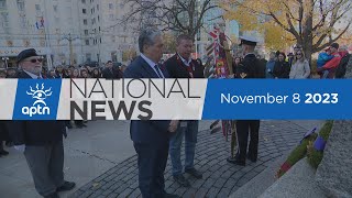 APTN National News November 8, 2023 – Indigenous Veterans’ Day, NWT candidates vie for a seat