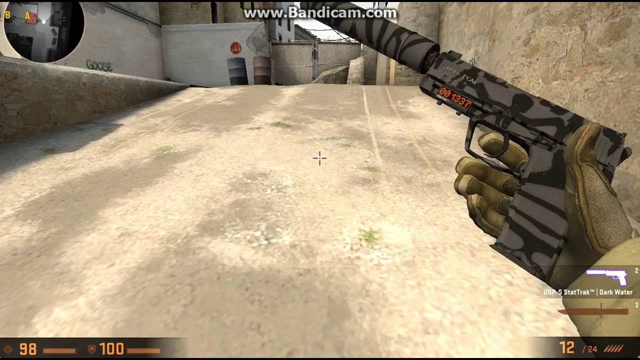 CS GO- Uncomon skins #1 USP-S Dark Water