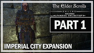 The Elder Scrolls Online Imperial City Walkthrough Part 1 - Let