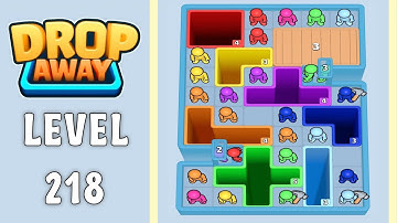 Drop Away level 218 solution