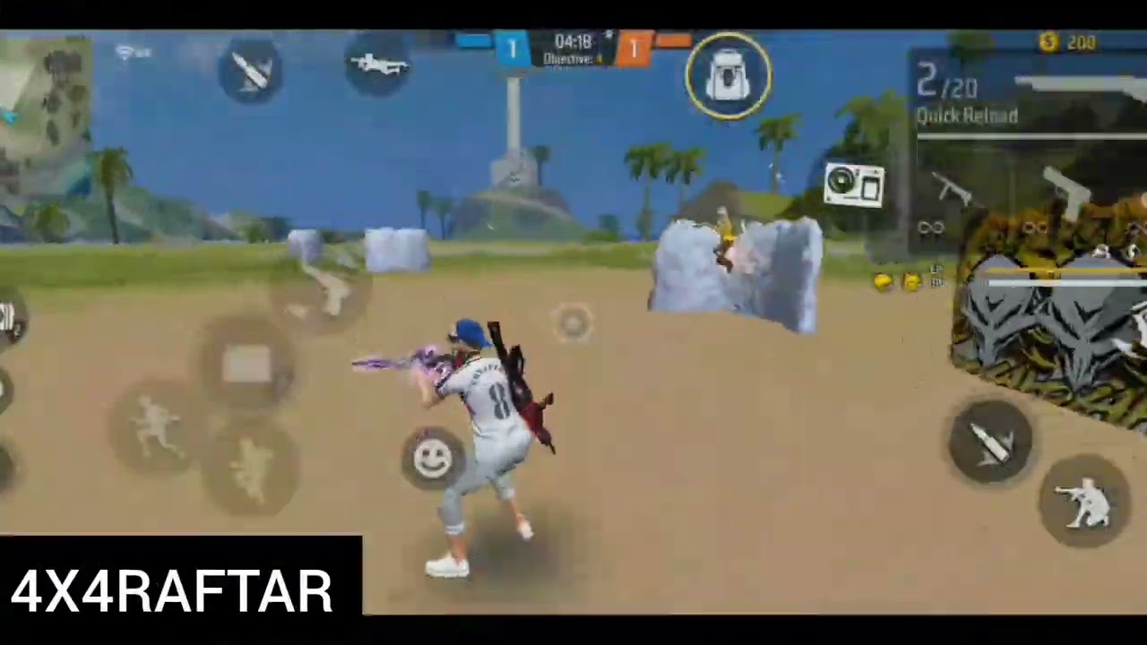 1v1Angery RAFTAR ON vbadge girl