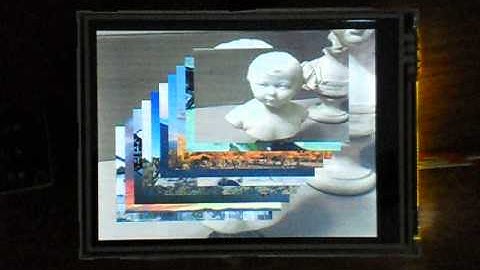 JP 3 2 TFT Color LCD module load image test