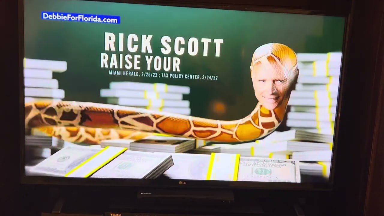 Debbie Mucarsel Powell versus the snake Rick Scott