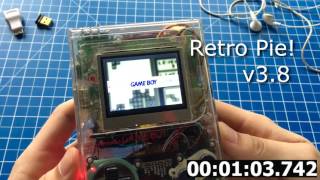 Gameboypi V2 - Raspberry Pi Zero In Gameboy Dmg-01 Quick Demo