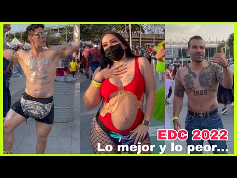 LO MEJOR DEL EDC MEXICO 2022 PEORES Y MEJORES OUTFITS | Damián Cervantes Ft @SOYDARIO