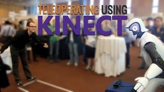 REEM - Teleoperating using the Kinect