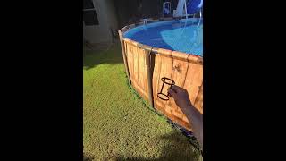 Coleman Power Steel 22 X 52 Round Metal Frame Above Ground Pool