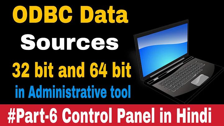 OSBC data sources connection in 32 and 64-bit server in windows 7/8/10