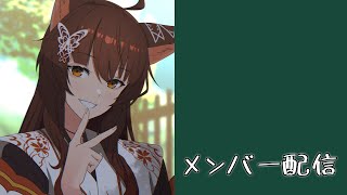 【メンバー配信】機材調整とかとか付き合ってくれ【にじさんじフミ】