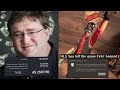 Giving Gaben $$$ everytime he bans hackers