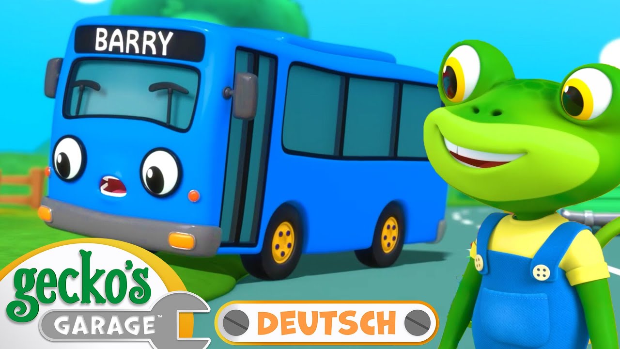 Gecko im Bus｜40minütige Zusammenstellung｜Geckos Garage｜LKW für Kinder