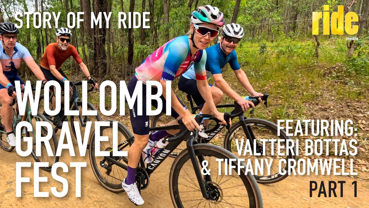 Ride with Valtteri Bottas & Tiffany Cromwell: Wollombi Gravel Fest, a dream weekend of cycling (pt1)