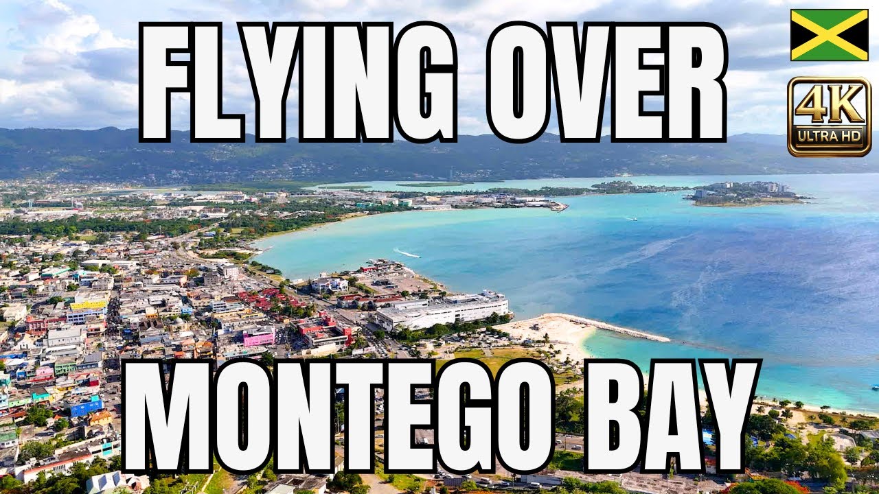 Flying Over Montego Bay, Jamaica in 4K | Cinematic Drone Footage