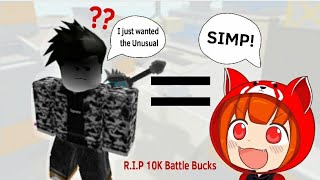 Char is a 'Simp' Confirmed (I Bought 10 Red Pandas for an Unusual) | Roblox Arsenal Char is a 'Simp' Confirmed (I Bought 10 Red Pandas for an Unusual) | Roblox Arsenal