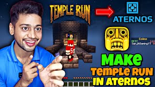 How To Make Temple Run in Aternos Server | Temple Run in Minecraft