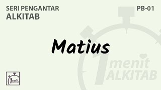 Download Lagu NT-01 Introduction to the Gospel of Matthew - Bible Introduction Series Download Lagu NT-01 Introduction to the Gospel of Matthew - Bible Introduction Series