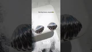 Silver Shell Earrings