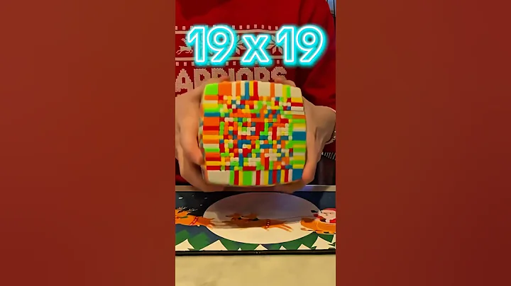 Rubik’s Cubes From 1x1-19x19 #shorts
