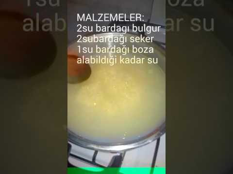 Ev Yapımı Boza