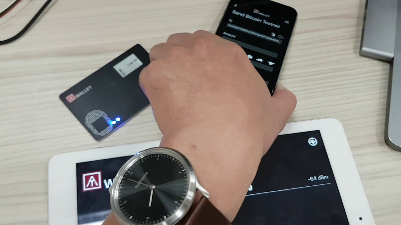 AT.Wallet works with iPhone app