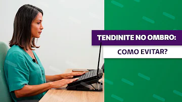O que causa tendinopatia no ombro?