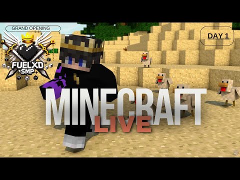 🔥 PUBLIC SMP GRAND OPENING | FUELXD SMP 24/7, All Types & Cracked LIVE with @r_devilstrange!