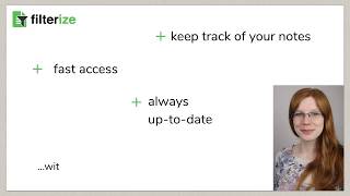 [Filterize Tutorial] • Step 5 • Always keep track of your notes in Evernote