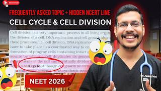 Cell Cycle & Cell Division | Frequently Asked Topics and Hidden NCERT Lines | NEET 2026 Biology
