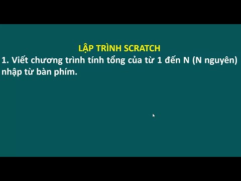 Sum 1 to N using Scratch 2020