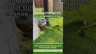 Why Spring Cleanup Matters (Illinois Lawn Care Guide)