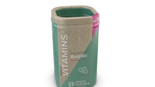 Boardio - Recyclable Paper Canister