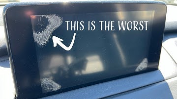 Mazda CX-9 Cracked Screen Replacement (Ghosting/Spider Webs)