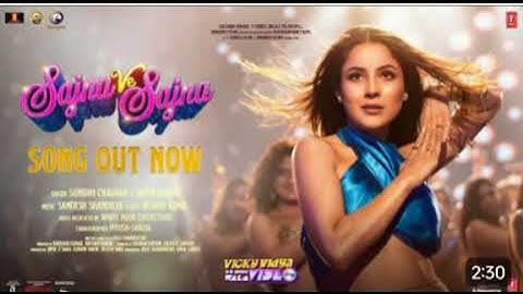 SAJNA VE SAJNA | Rajkummar R | Shehnaaz G | Triptii | Sunidhi, Divya | Vicky Vidya Ka Woh Wala Video