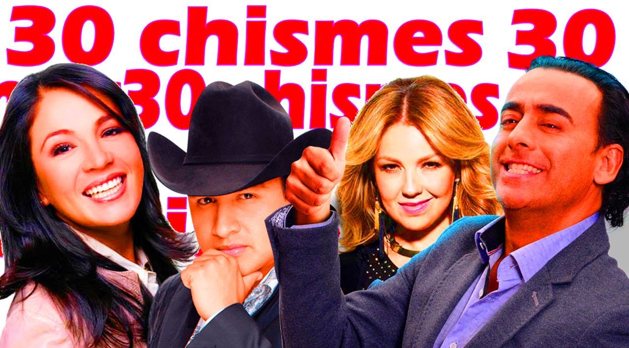 30 Chismes de Famosos!! Noticias del día YouTube